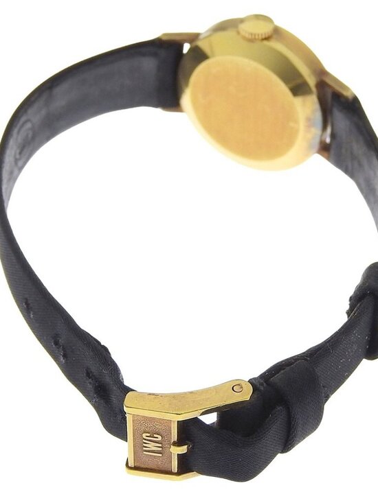 IWC Watches vintage cal.41 SilverDial K18 yellow gold/leather Hand Winding... main image 10